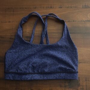 Lulu Lemon Women's Blue Sports Bra